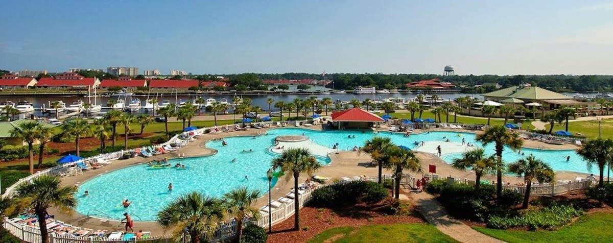 Waterfront Luxury Huge Condo With 15000Sf Pool Myrtle Beach Exterior foto